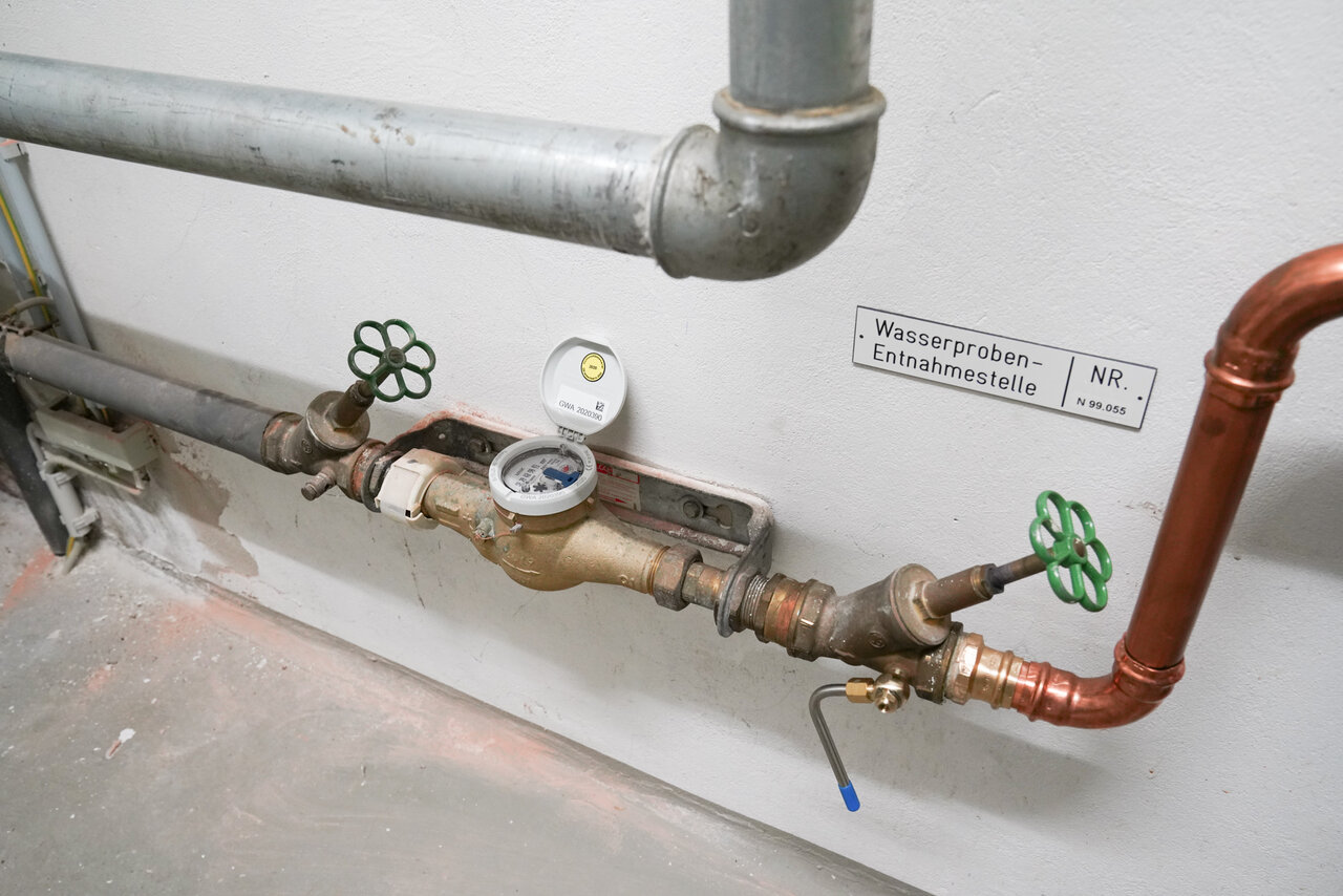 Wasseruhr der Gemeinde Augustdorf