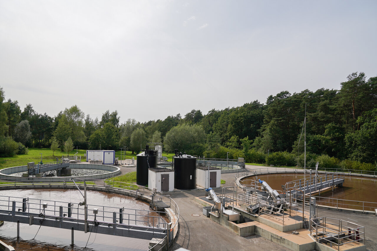 Kläranlage der Gemeinde Augustdorf