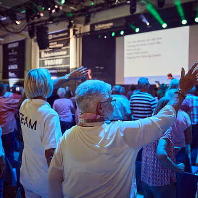 Bild vergrößern: Rudelsingen