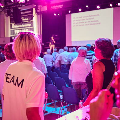 Bild vergrößern: Rudelsingen