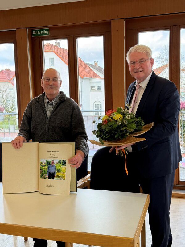 Ehrenbürger Bodo Diekmann