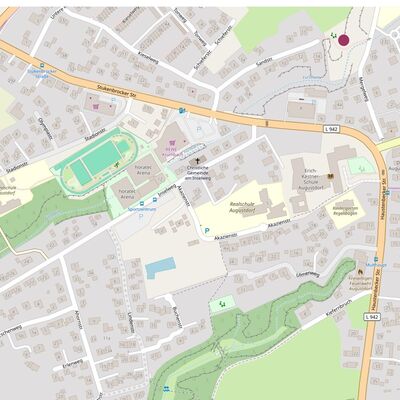 Bild vergrößern: Karte Spielplatz Mergelweg