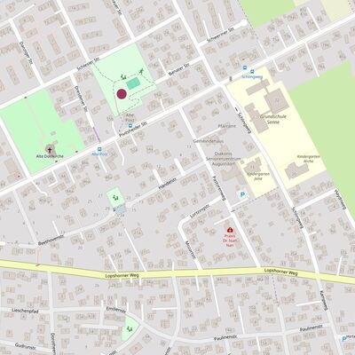 Bild vergrößern: Karte vom Spielplatz an der Schlesier Straße